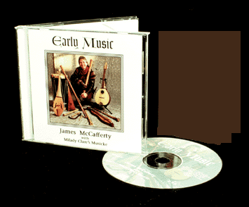 Early Music CD featuring a variety of early musical instruments