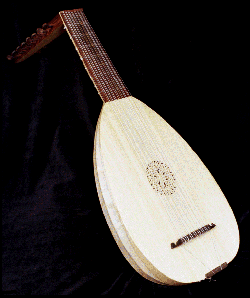 Photograph of a Lute